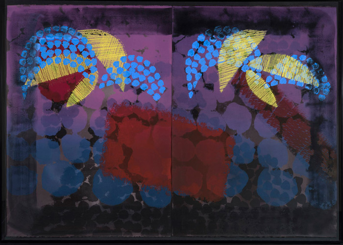 Howard Hodjkin: For Bernard Jacobson, 1979, 43.5 x 61.5 inches